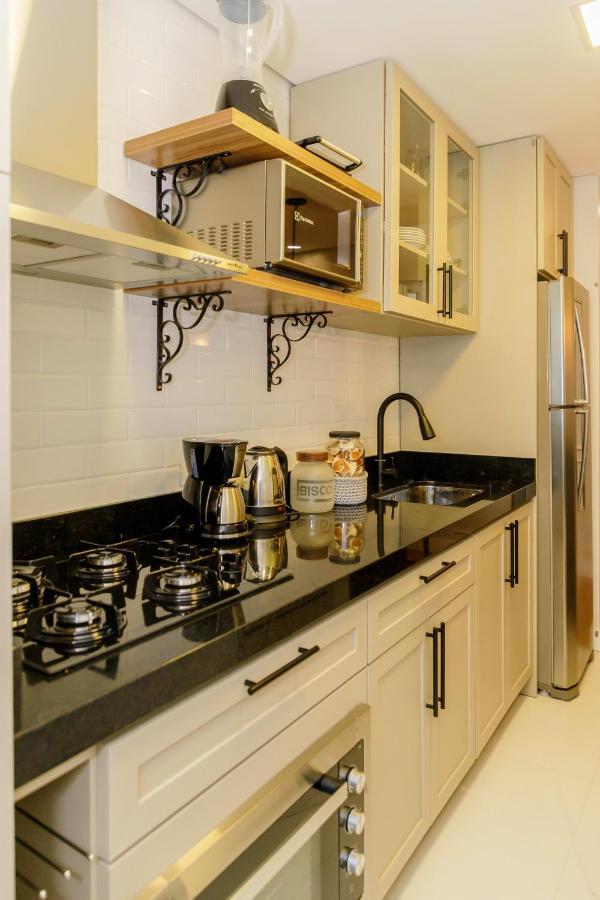 Novo Maravilhoso Apartamento No Centro - Gramado Apartment Luaran gambar