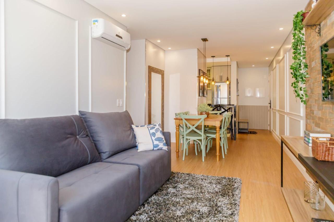 Novo Maravilhoso Apartamento No Centro - Gramado Apartment Luaran gambar